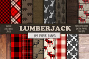 Lumberjack digital paper