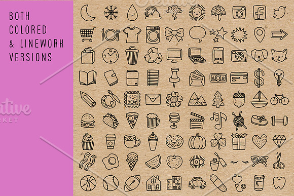 90 Planner Icons | Vector & PNG in Holiday Icons - product preview 1