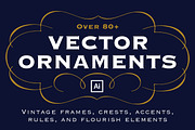80+ Vector Ornaments