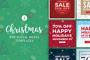 Christmas Social Media Banners V2