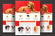 Pet Shop Flyer Template