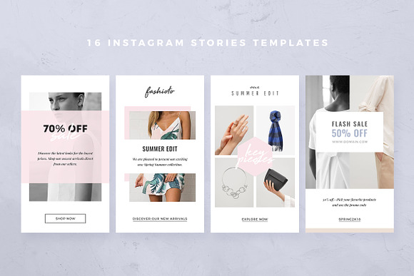 Instagram Stories Templates in Instagram Templates - product preview 4