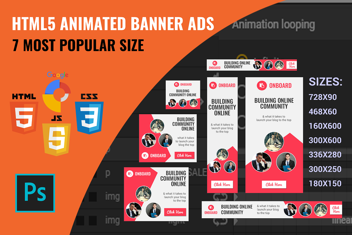 Corporate - HTML5 Animated Banners in HTML/CSS Themes - product preview 8