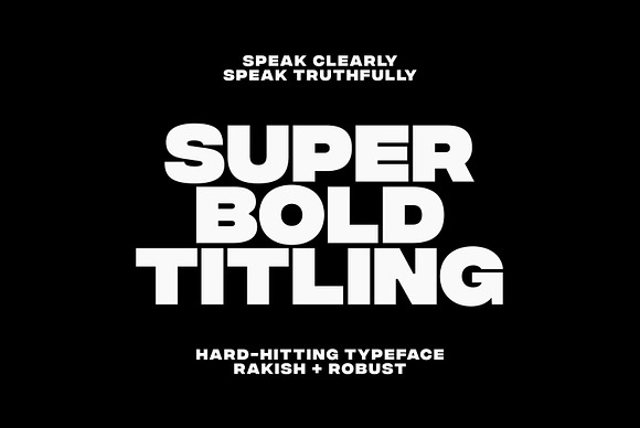 Integral CF: Ultra Bold titling font in Bold Fonts - product preview 7