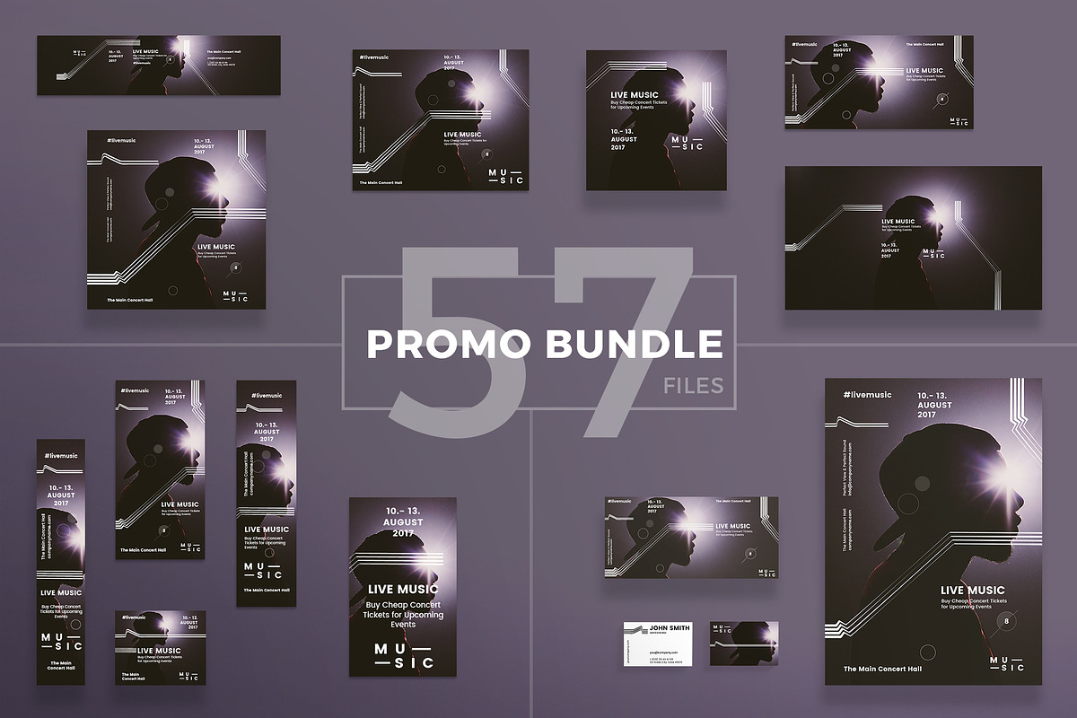 Promo Bundle | Music in Templates - product preview 8