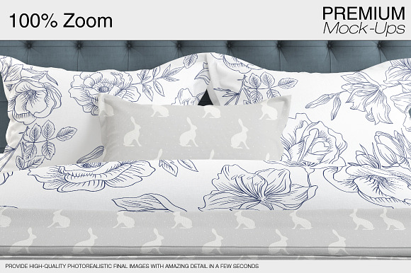 Bedding Mockup Set in Product Mockups - product preview 17