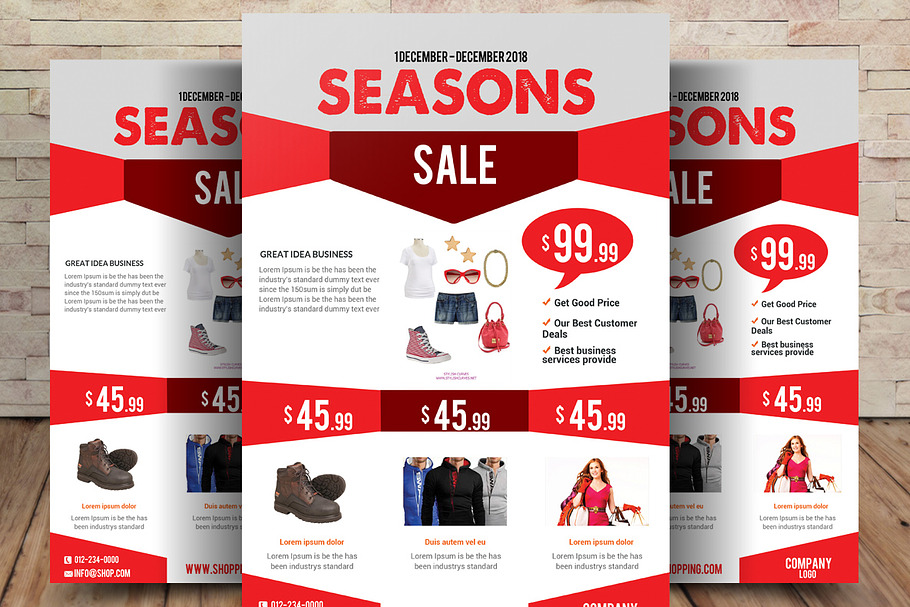 Product Sale Flyer in Flyer Templates - product preview 8