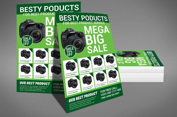 Product Sale Flyer in Flyer Templates - product preview 1