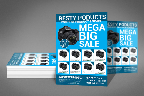 Product Sale Flyer in Flyer Templates - product preview 2