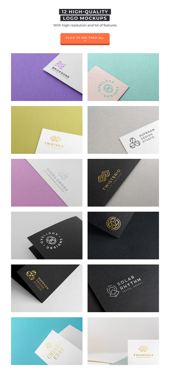 Logo Mockup Pack. Paper Edition in Branding Mockups - product preview 12