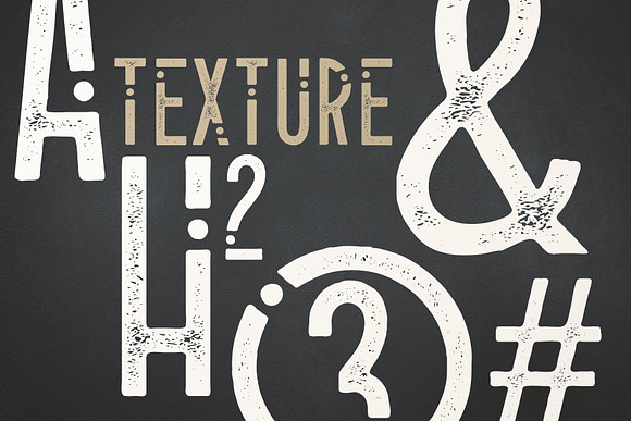 Alioli - Texture Geometric Font in Sans-Serif Fonts - product preview 6