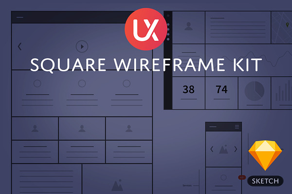 Square Wireframe Kit