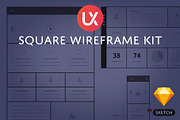 Square Wireframe Kit