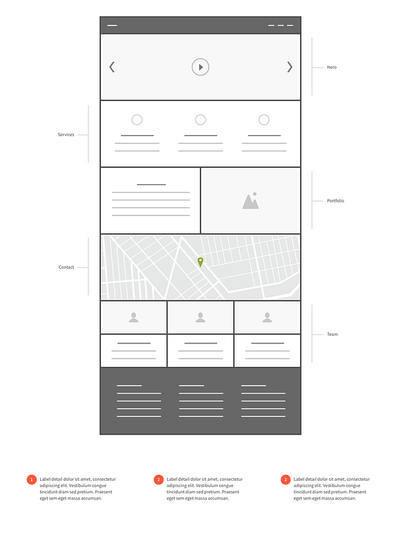Square Wireframe Kit in Wireframe Kits - product preview 1