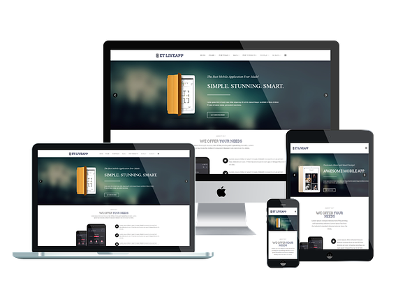 ET LiveApp – App Showcase WordPress in WordPress Business Themes - product preview 1