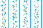 Blue flower wallpaper.