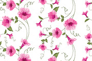 Design of vintage floral card.
