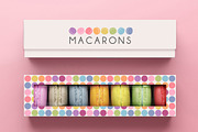 Macarons Logo set