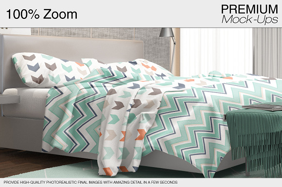 Bedding Mockup Set in Product Mockups - product preview 11