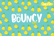 The Bouncy Font