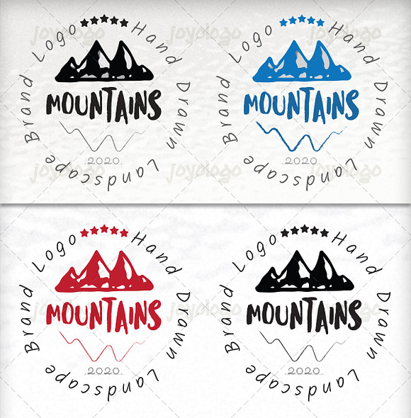 Mountain Logo Design Company Brand in Logo Templates - product preview 1
