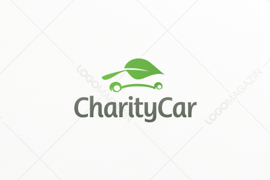 Charity Leaf Car Logo in Logo Templates - product preview 8