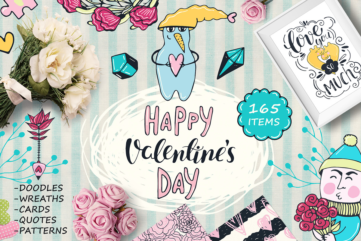 Valentine's day Big Collection in Illustrations - product preview 8