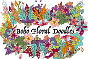 Boho Floral Doodles