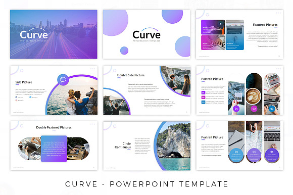 Curve - Creative Presentation in PowerPoint Templates - product preview 1