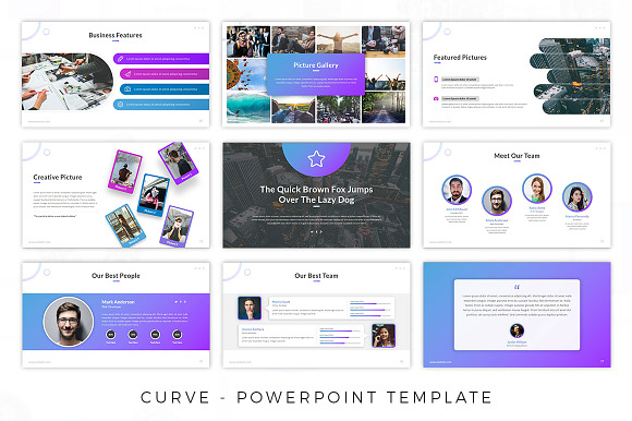 Curve - Creative Presentation in PowerPoint Templates - product preview 2