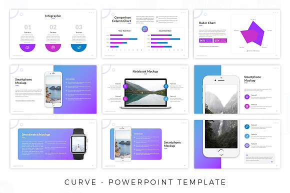 Curve - Creative Presentation in PowerPoint Templates - product preview 5