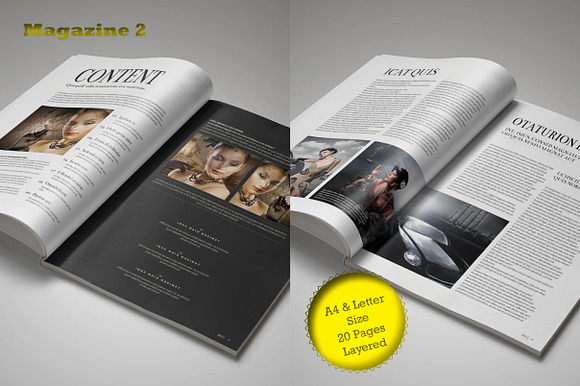 Magazine Bundle Vol. 1 in Magazine Templates - product preview 2