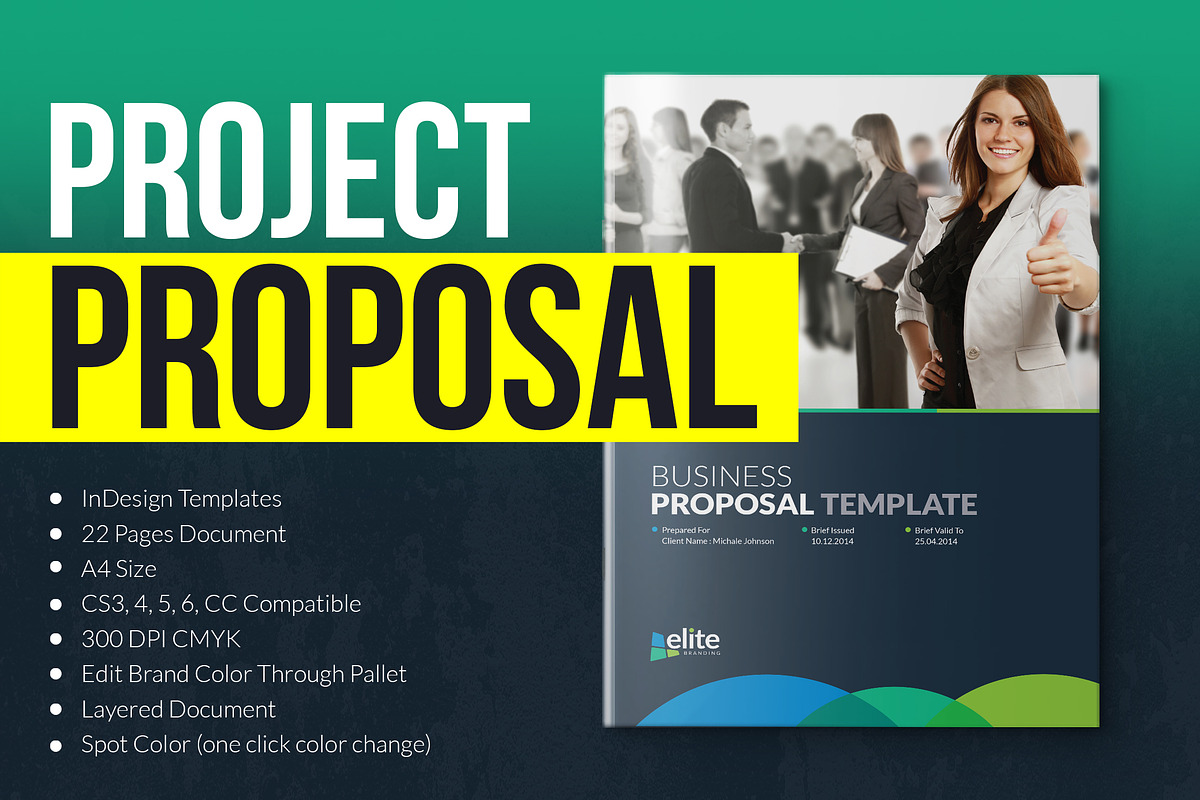Corporate Clean Business Proposal in Brochure Templates - product preview 8
