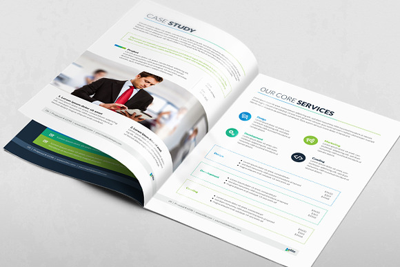 Corporate Clean Business Proposal in Brochure Templates - product preview 3