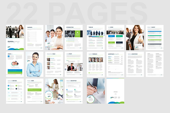 Corporate Clean Business Proposal in Brochure Templates - product preview 11