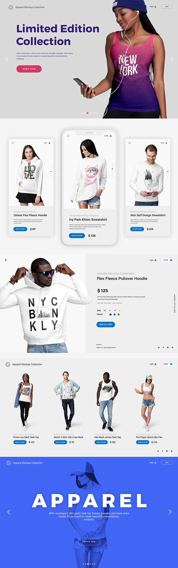 Ultimate Apparel Mockup Collection in Product Mockups - product preview 1