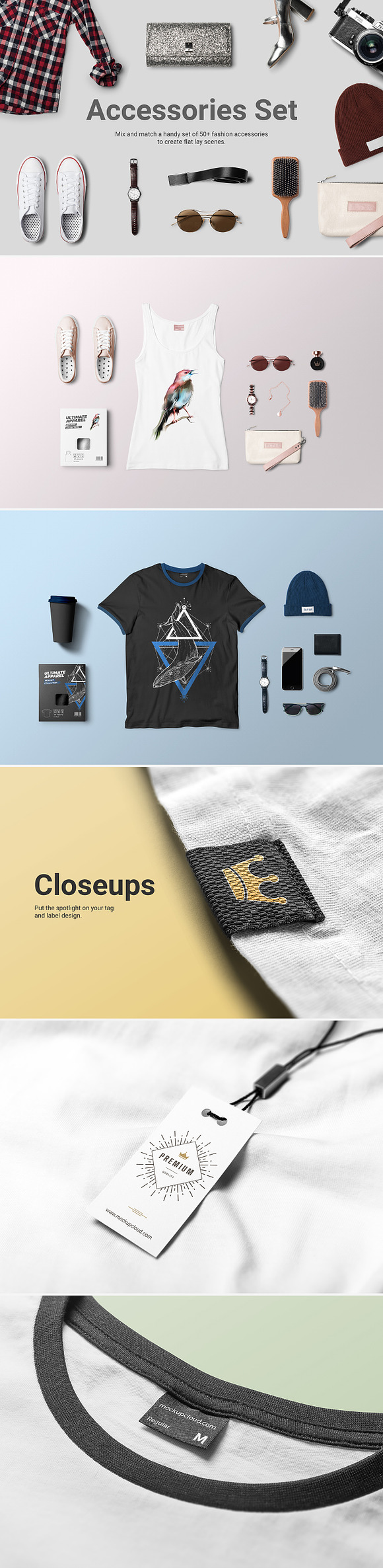 Ultimate Apparel Mockup Collection in Product Mockups - product preview 2