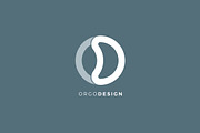 Orgo Design O D Letter Logo Template