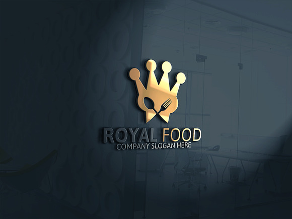 Royal Food Logo in Logo Templates - product preview 5