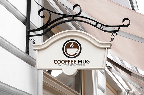 Cooffee  Mug Logo in Logo Templates - product preview 2