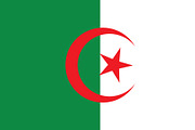 Vector of Algerian flag.