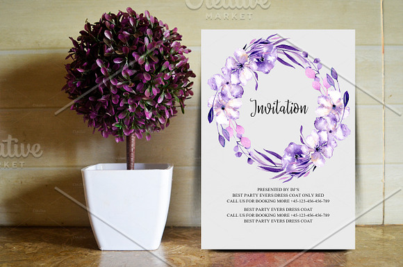 "Washington". Wreaths. in Illustrations - product preview 3