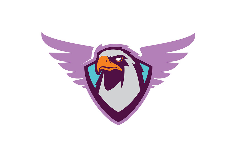 Eagle head logotype
