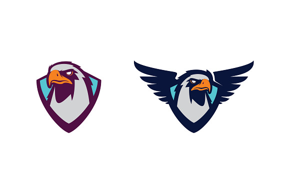 Eagle head logotype in Logo Templates - product preview 3