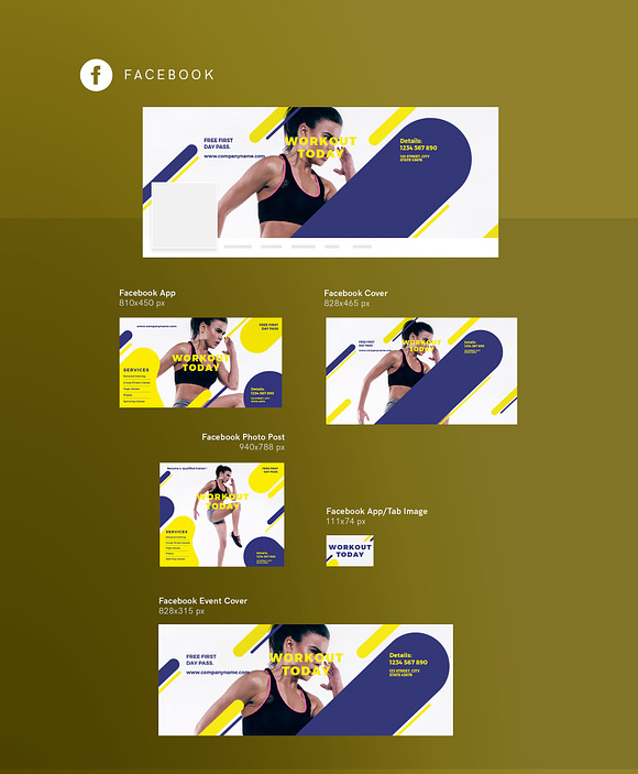 Mega Bundle | Workout in Templates - product preview 13