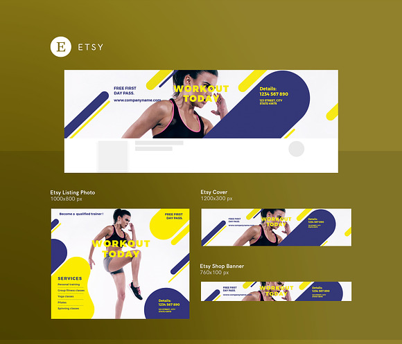 Mega Bundle | Workout in Templates - product preview 17
