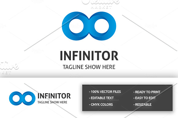 Infinitor Logo in Logo Templates - product preview 2