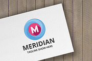 Meridian - Letter M Logo