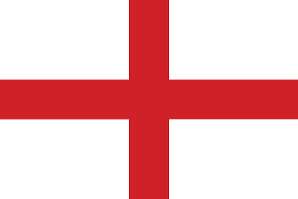 Vector of England flag.