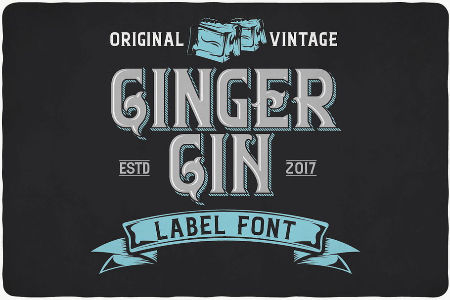 Ginger Gin typeface in Display Fonts - product preview 8